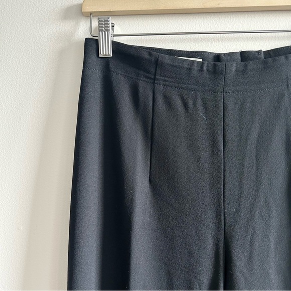 Vintage Escada Black Wide Leg Wool Blend Pants Size 40 - Picture 6 of 6